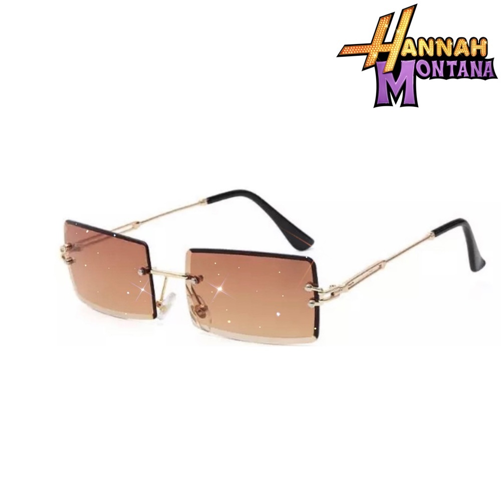 Hannah Montana’s Wardrobe, rimless sunglasses